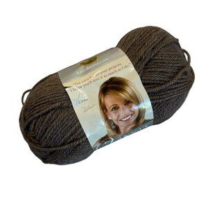 VANNA'S CHOICE Lion Brand Yarn Skein 860-125 TAUPE Brown Dye Lot Code 66926 NWT